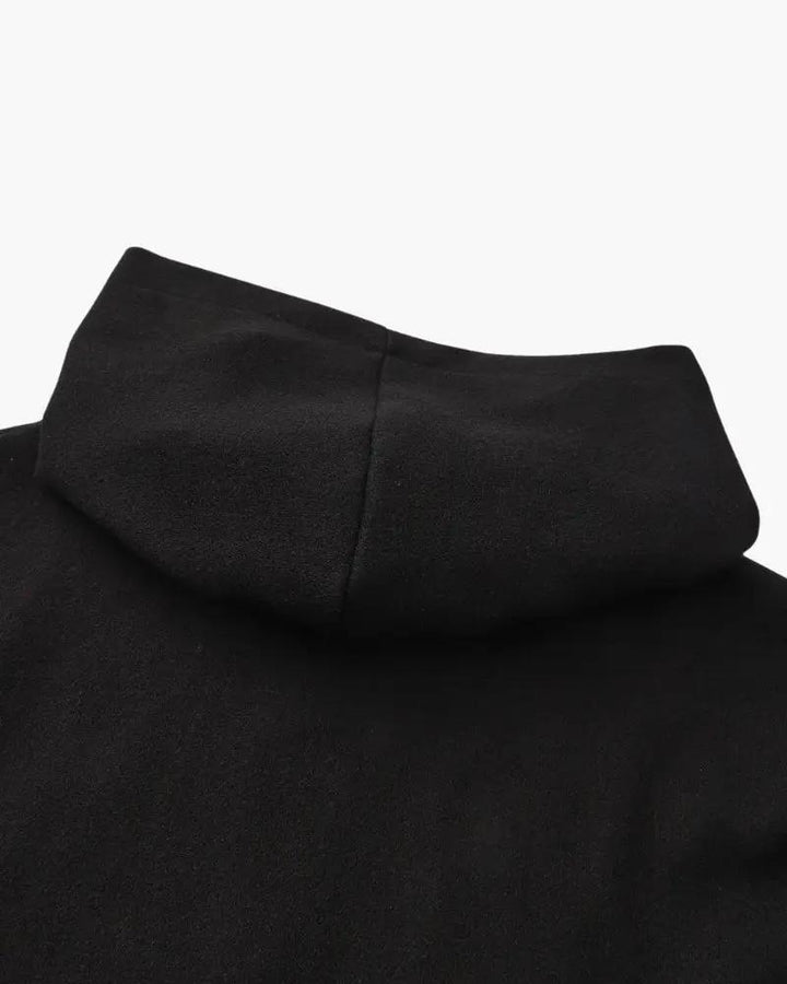 Manteau zippé en laine Marlow