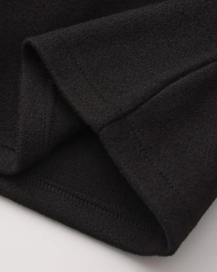 Manteau zippé en laine Marlow