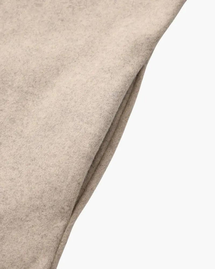 Manteau zippé en laine Marlow